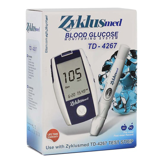 دستگاه تست قند خون زیکلاس مد TD4267