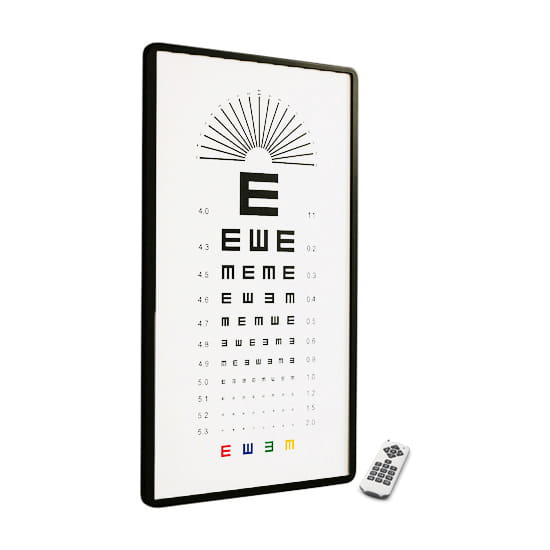 چارت بینایی سنجی پیکسلی LED آدریا 5829