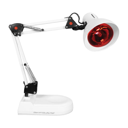 چراغ مادون قرمز پایه دار آدریا 100w