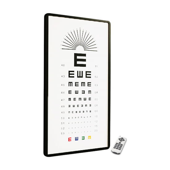 چارت بینایی سنجی پیکسلی LED آدریا 5829
